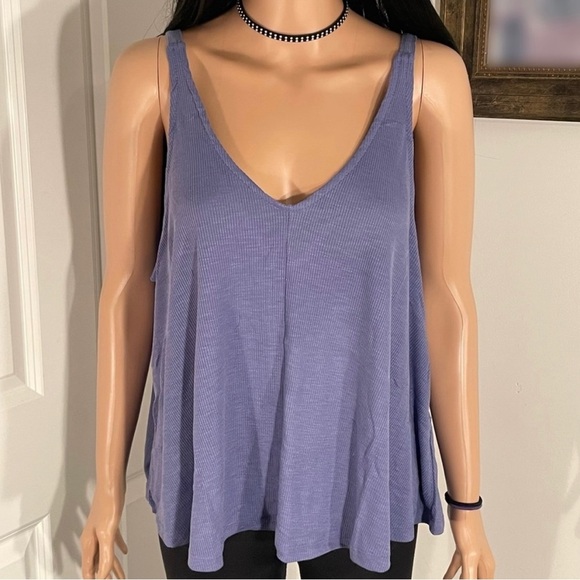 Free People Tops - NWT FREE PEOPLE Dani Tank in Dusty Iris Purple - Medium